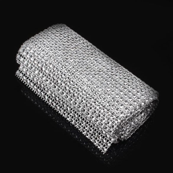 Dây ruy băng dạng dây quấn đính đá lấp lánh dành cho đám cưới