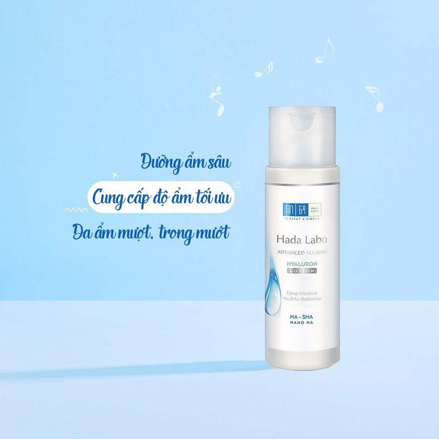 Dung dịch dưỡng ẩm (Da dầu) Hada Labo Advanced Nourish Hyaluronic Acid Lotion For Oily Skin 100ml -170ml | BigBuy360 - bigbuy360.vn