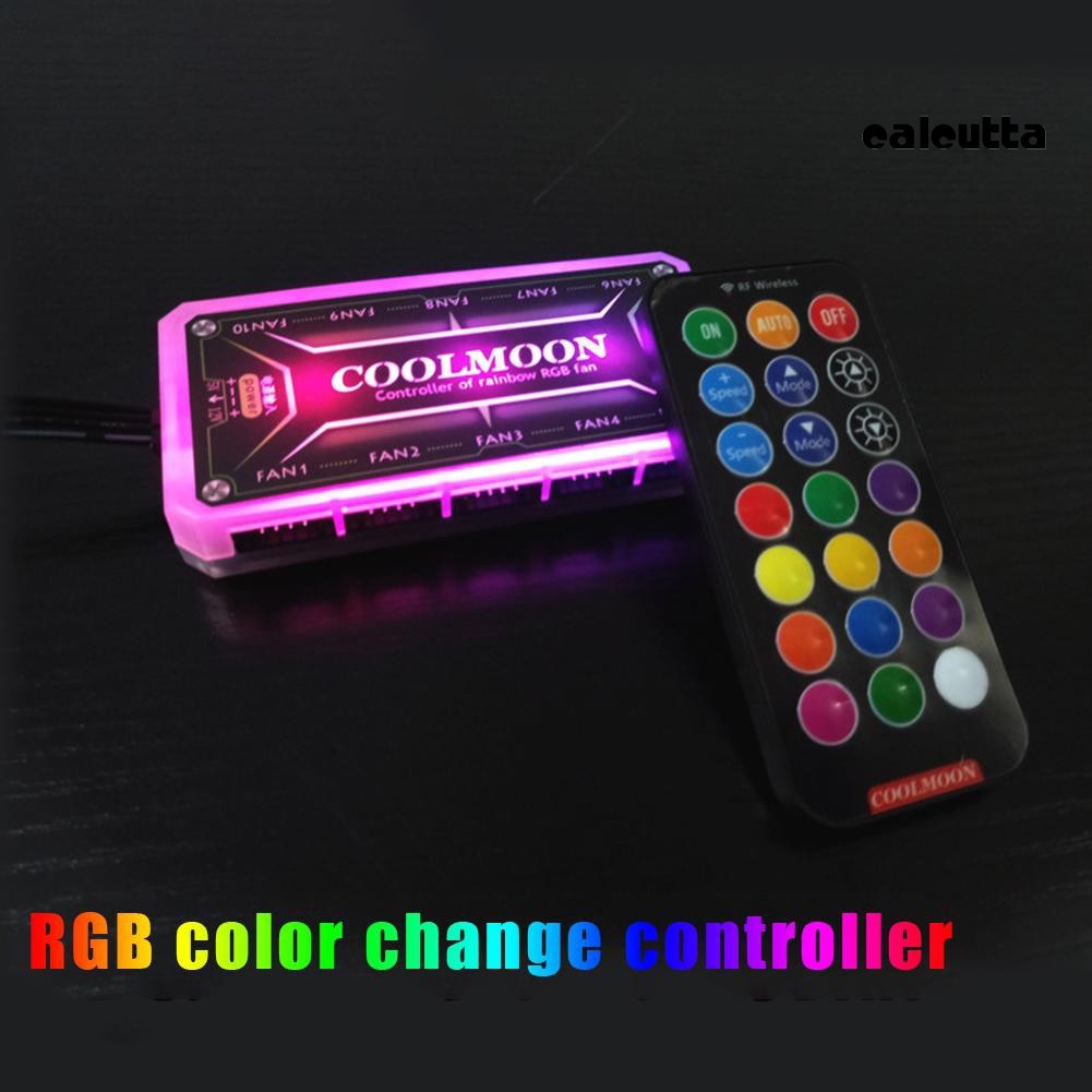 Bộ Điều Khiển Quạt Tản Nhiệt Tích Hợp Đèn Led Rgb