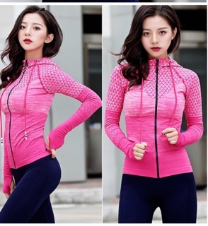 Com bo 2 Áo khoác tập quả trám