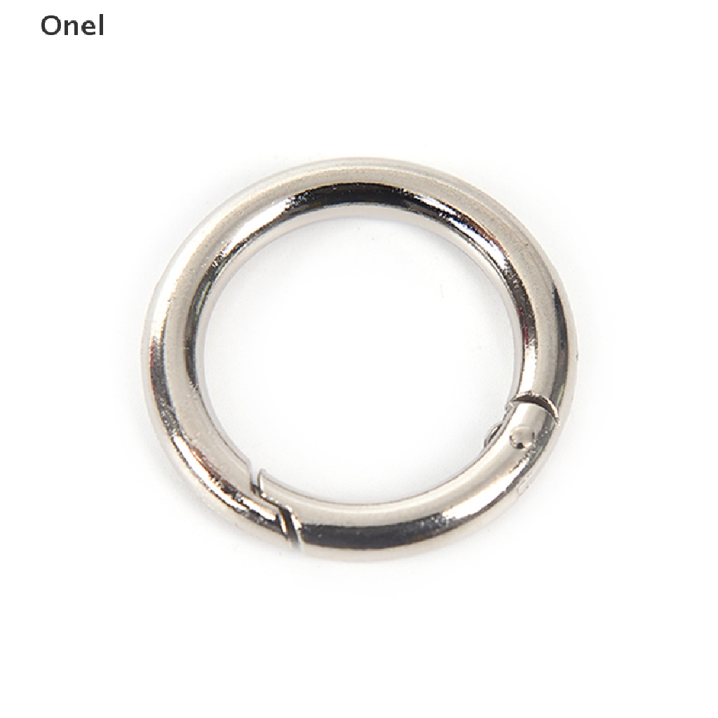 Set 5 móc khóa tròn bằng kim loại 35mm | BigBuy360 - bigbuy360.vn