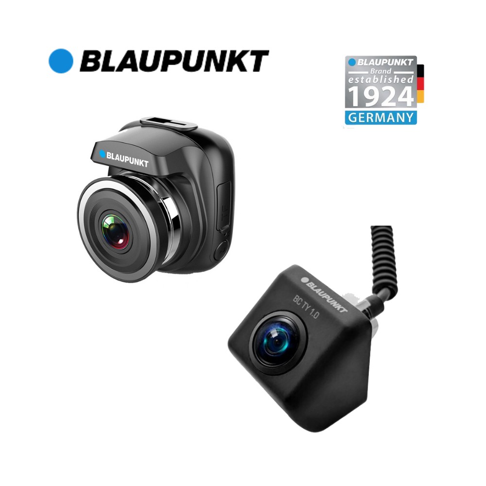 Combo 2 sản phẩm camera hành trình mini Blaupunkt BP3.1A và camera lùi BC TY1.0 chính hãng