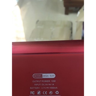 Loa bluetooth WSA-839