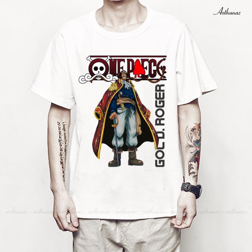 Áo thun Anime One Piece Vua Hải Tặc Gol D. Roger - Mẫu mới M2353 - giá tốt