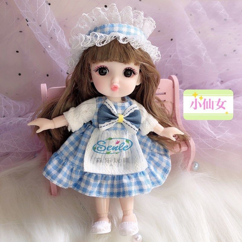 Búp bê Barbie 17cm, bĩu môi và hôn búp bê Barbie, đồ chơi cho bé gái, quà sinh nhật cho bé gái