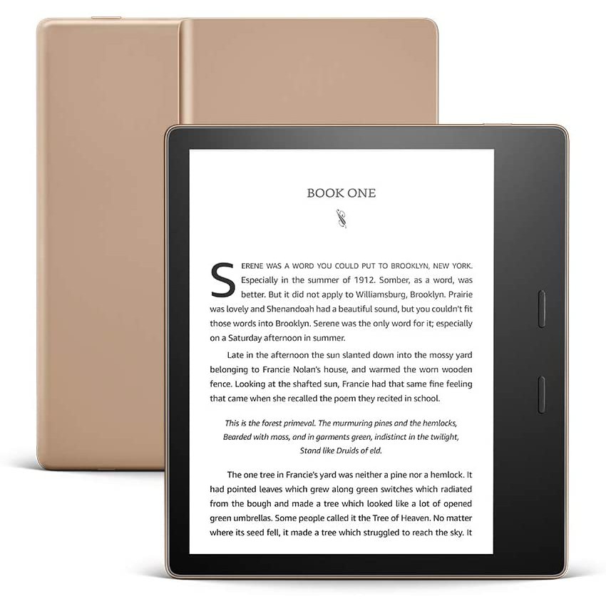 Máy đọc sách Kindle Oasis 3 - gen 10th - chính hãng Amazon - new 100% - màn hình vàng warmlight - chống nước | WebRaoVat - webraovat.net.vn