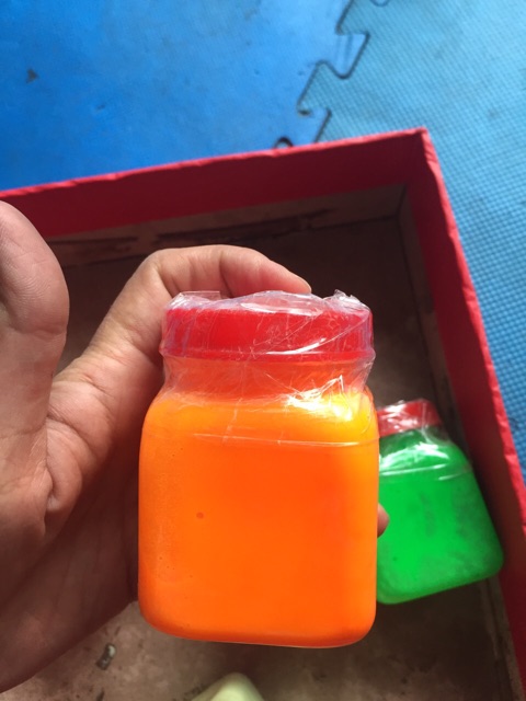 Sơn phát sáng ban đêm dạ quang lọ 150ml pha sẵn hoặc bột kèm dầu đóng hộp