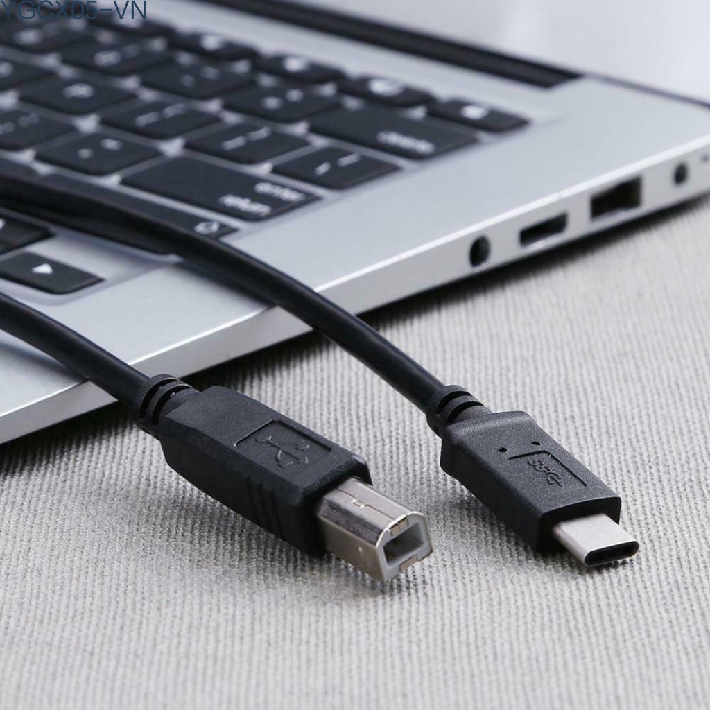 Dây Cáp Chuyển Đổi Usb-C Usb 3.1 Type C Sang Usb 2.0 B Cho Điện Thoại Laptop | BigBuy360 - bigbuy360.vn
