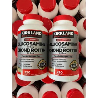 Viên uống Glucosamine 1500mg & chondroitin 1200mg 220 viên – Glucosamin Kirkland