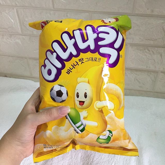 Bánh snack chuối Hàn Quốc