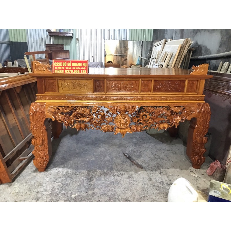 Sập thờ gỗ mít