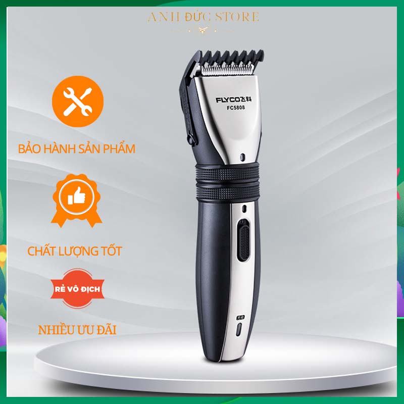 Tông đơ cắt tóc Đầu cắt điều chỉnh các cấp độ, sắc bén, chạy êm, dùng cho gia đình