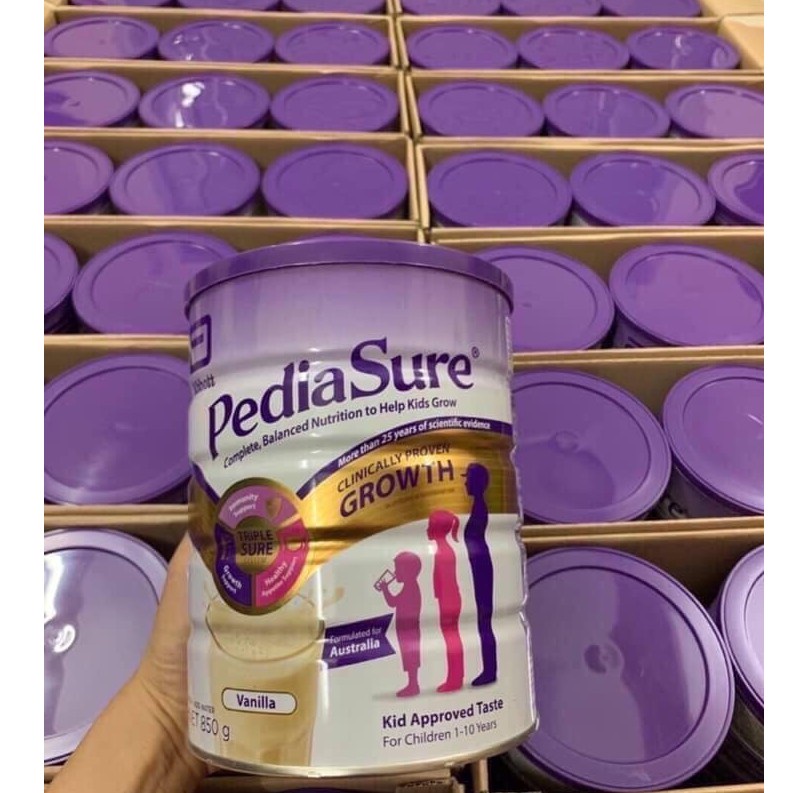 Sữa Pediasure Úc 850g vị vani 11/2022 - babystore
