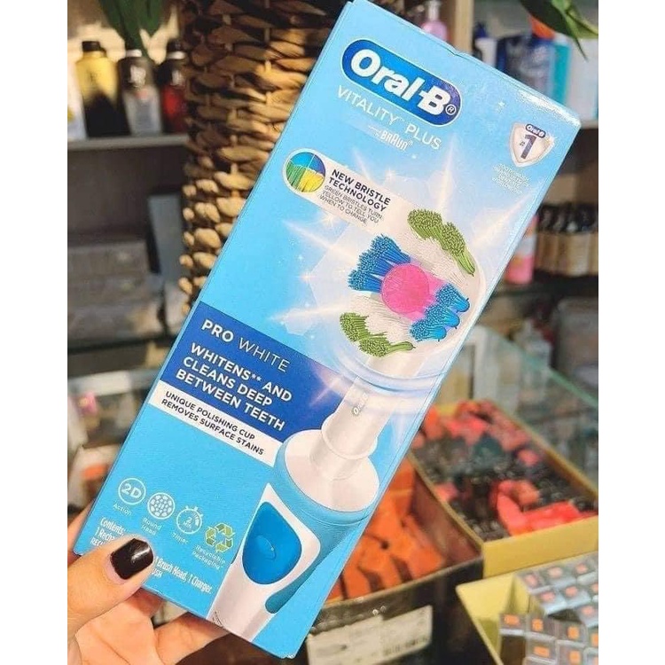 Bàn chải điện Oral- B người lớn mẫu mới - Herskin Official Store