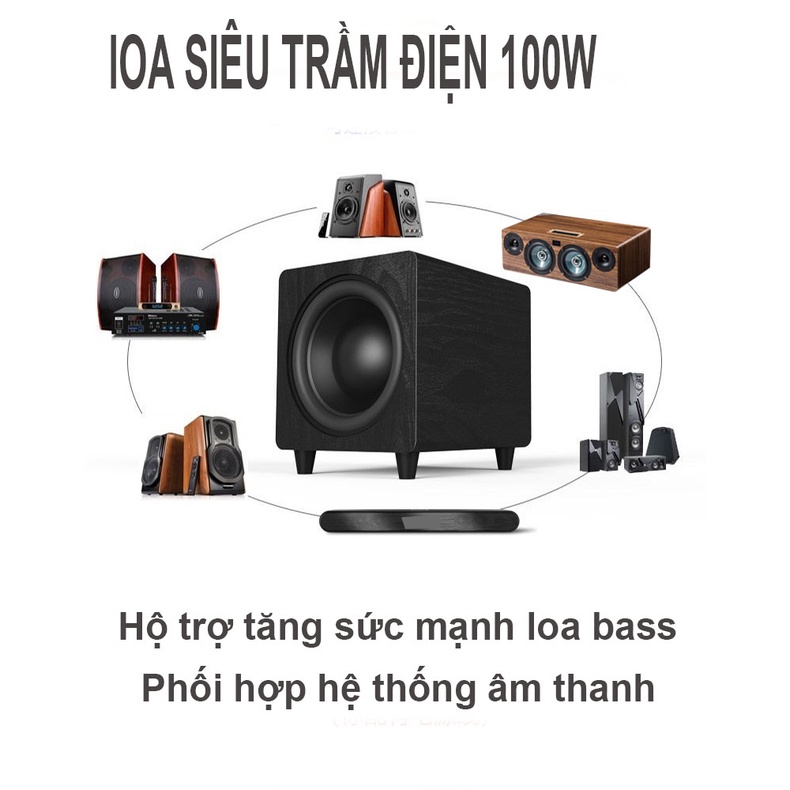 Loa siêu trầm điện subwoofer 150W Ibass