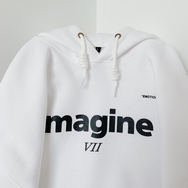 Áo nỉ hoodie unisex Homies liền mũ có túi IMAGINE | BigBuy360 - bigbuy360.vn