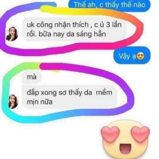 Mặt nạ ủ trắng