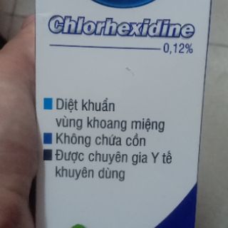 Nước súc miệng HMU Clohexidine 0,12% 250ml