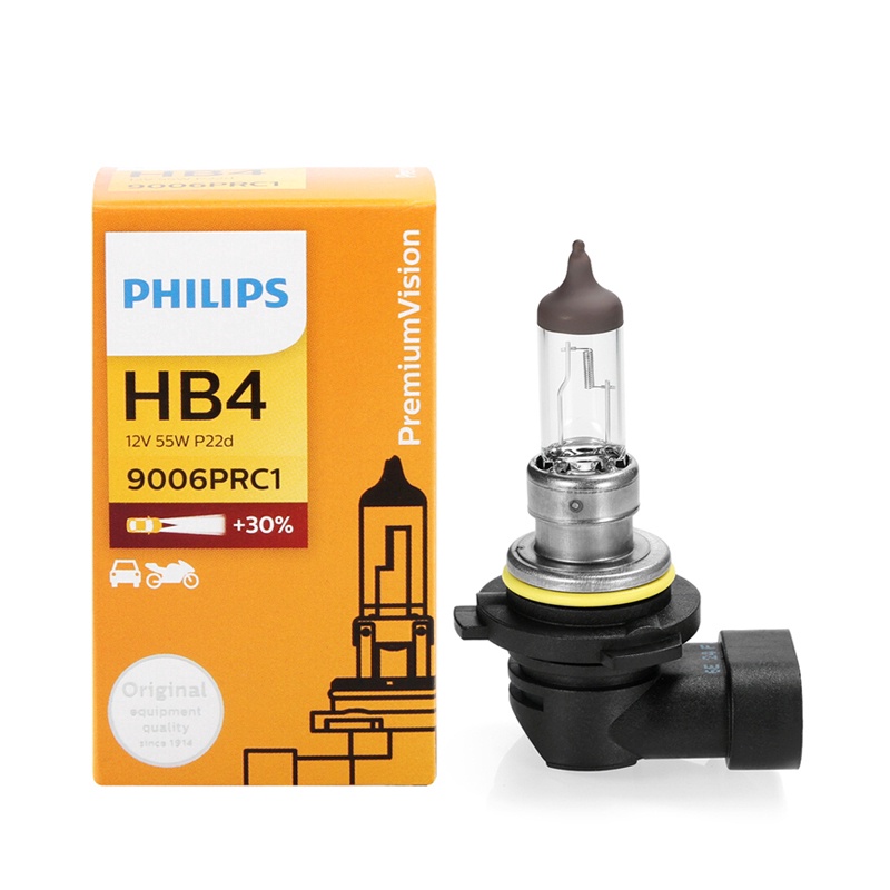 Philips Original Standard Bulb HB3 HB4 9005 9006 HIR2 HS1 Đèn Pha Xe Chất Lượng Gốc Bóng đèn Halogen đèn cảm ứng