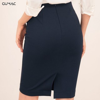 Chân váy ôm lưng viền VA553 GUMAC