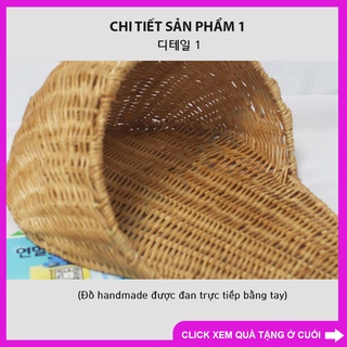Giỏ mây treo tường trang trí