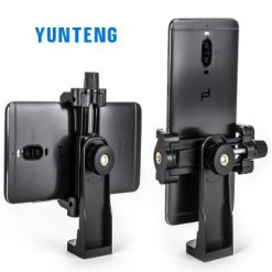 Gá kẹp điện thoại có núm xoáy YUNTENG dùng cho Tripod, gậy Selfie