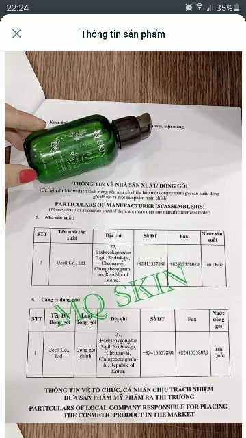 SERUM TÁI TẠO DA NHÂN SÂM