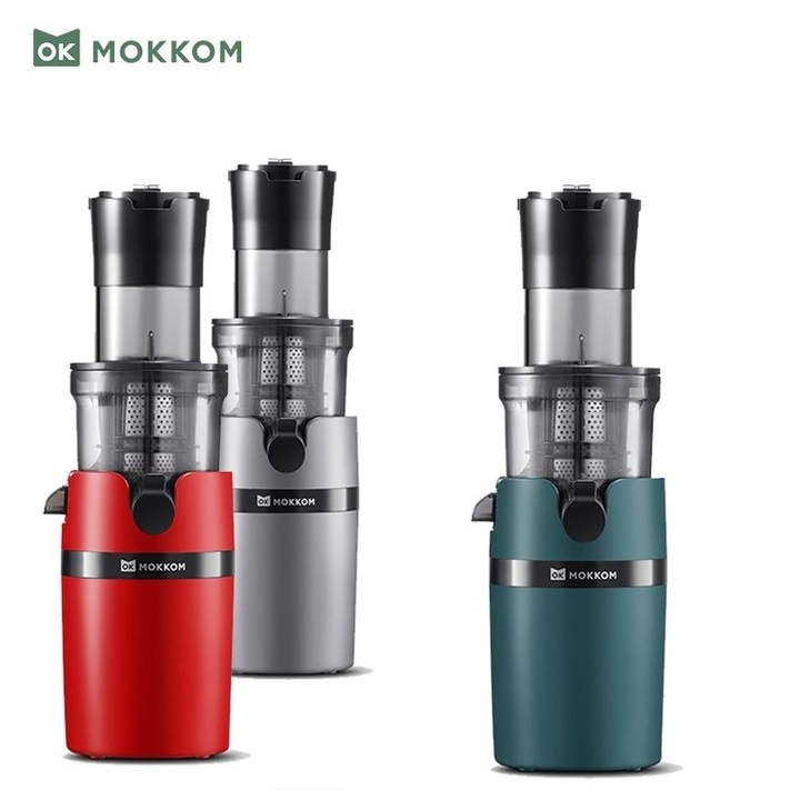 Máy ép chậm thương hiệu Mokkom MK-199 200W - HÀNG NHẬP KHẨU (Bảo Hành 12 Tháng)