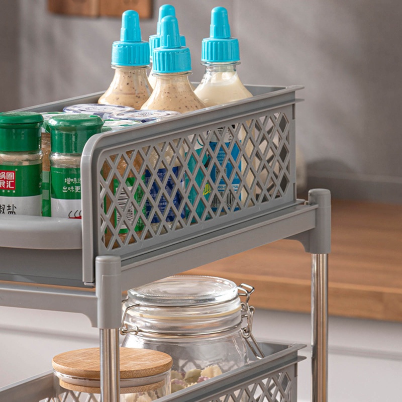 Ngăn Kéo Đứng Đựng Đồ Gắn Dưới Tủ Chén