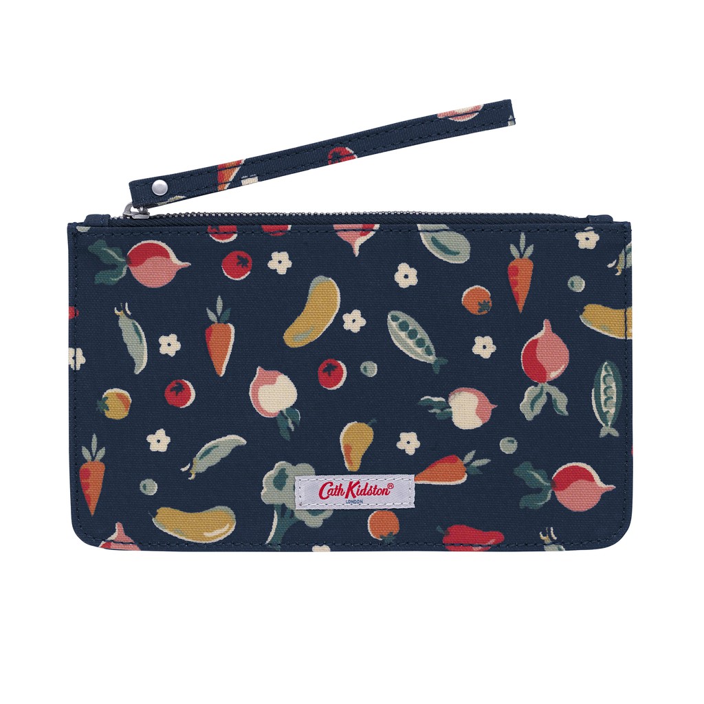 [Mã FAMALLT5 giảm 15% đơn 150k] Cath Kidston - Ví cầm tay Single Wristlet Purse - 849890 - Navy