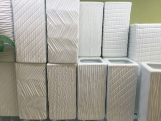 Lọ hoa 3 D gốm sứ Bát Tràng 