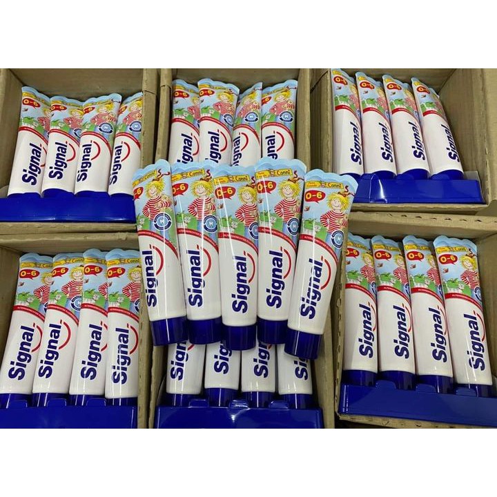 kem đánh răng signal Đức cho bé 0-6 tuổi, 50ml