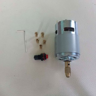 Motor 775 + bộ đầu kẹp mini