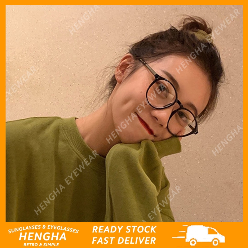 Mắt Kính Gọng Tròn Màu Sắc Ngọt Ngào Phong Cách Hàn Quốc