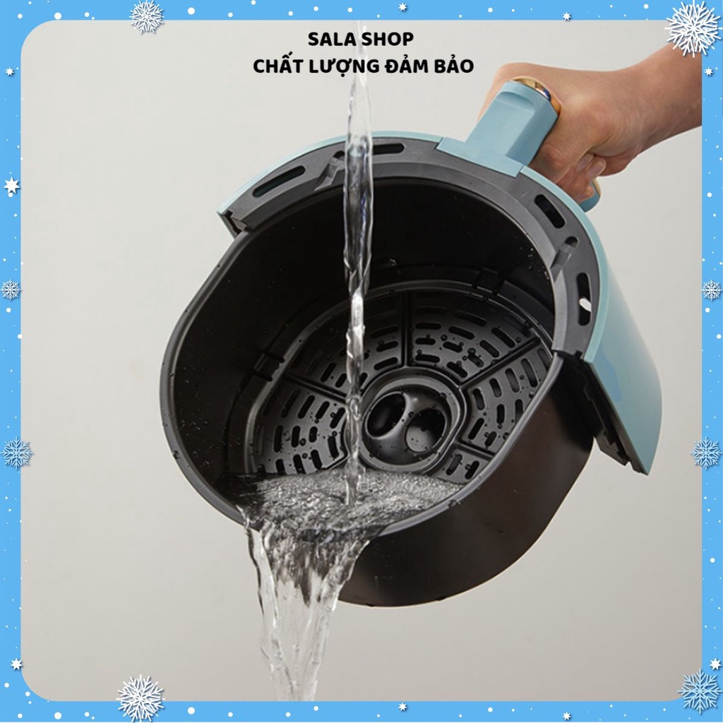 Nồi chiên không dầu Bear QZG-B14E1, 3.5L,chính hãng, dùng để nướng thịt, nướng bánh mì, quay thực phẩm, nồi chiên điện