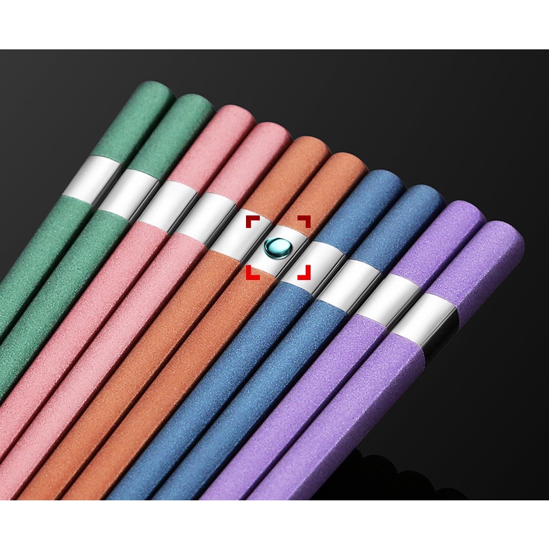 Đôi Đũa Inox 304 Cao Cấp 23cm Tiện Lợi Dễ Sử Dụng