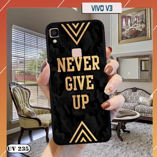 Ốp lưng nhám in hình 3d vivo v3