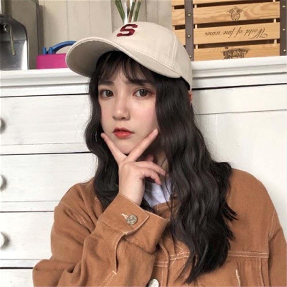 Mũ Lưỡi Trai Thêu Chữ S Phong Cách Hip Hop Cho Nam Và Nữ