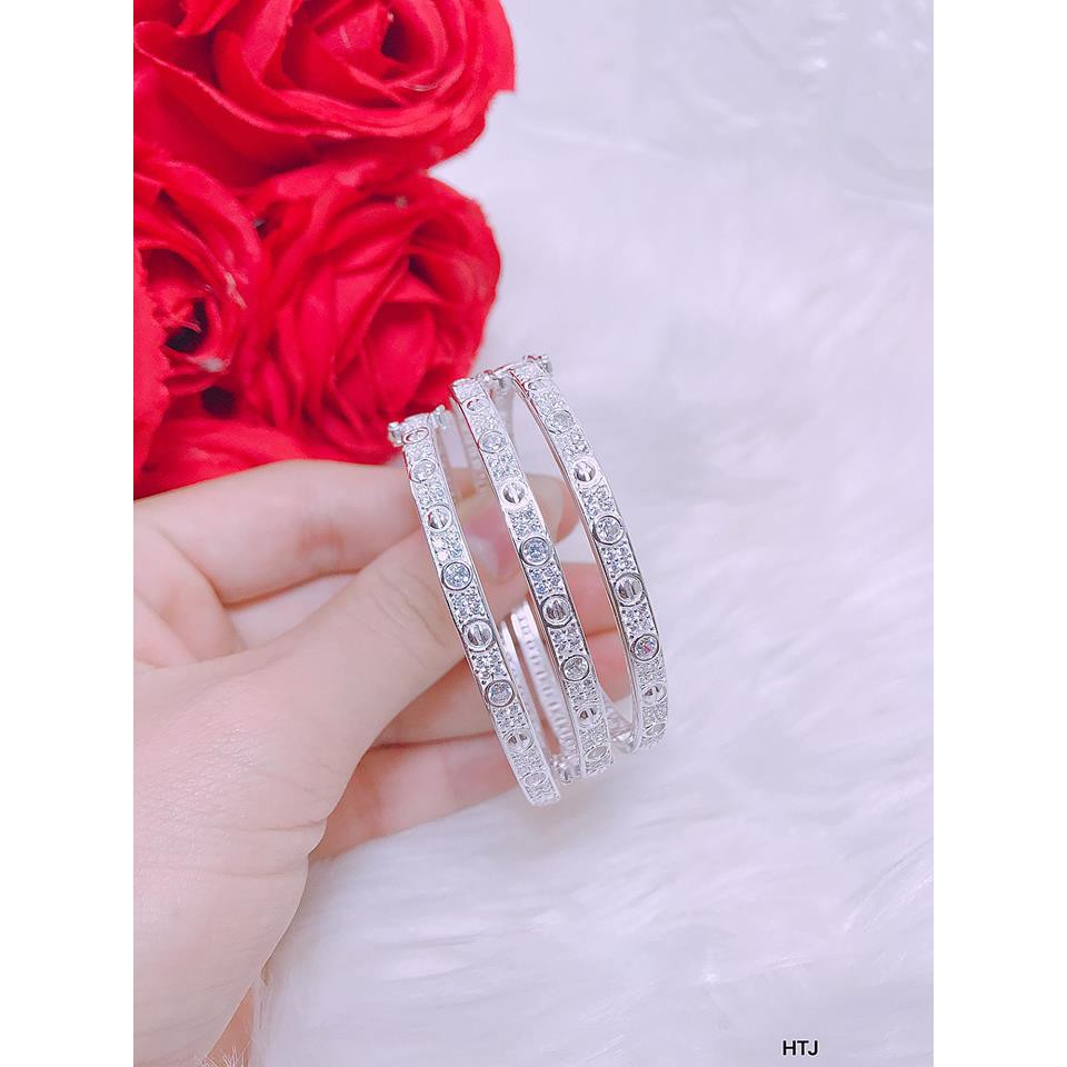 lắc tay cartier bạc