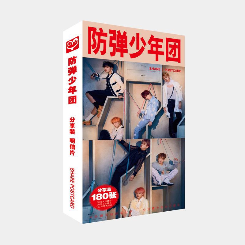 Postcard BTS JungKook gồm 120 hình dán + 30 lomo+ 30 thiệp | BigBuy360 - bigbuy360.vn