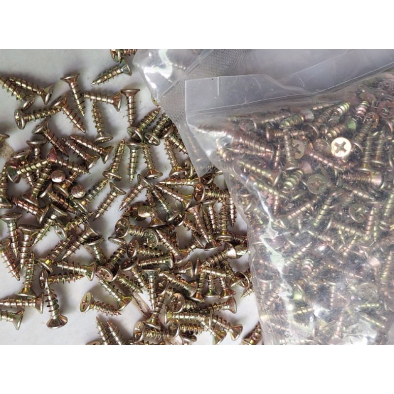 100g vít bắn gỗ chìm 1p2-1p5 bắt mặt bàn ,mặt tủ,...