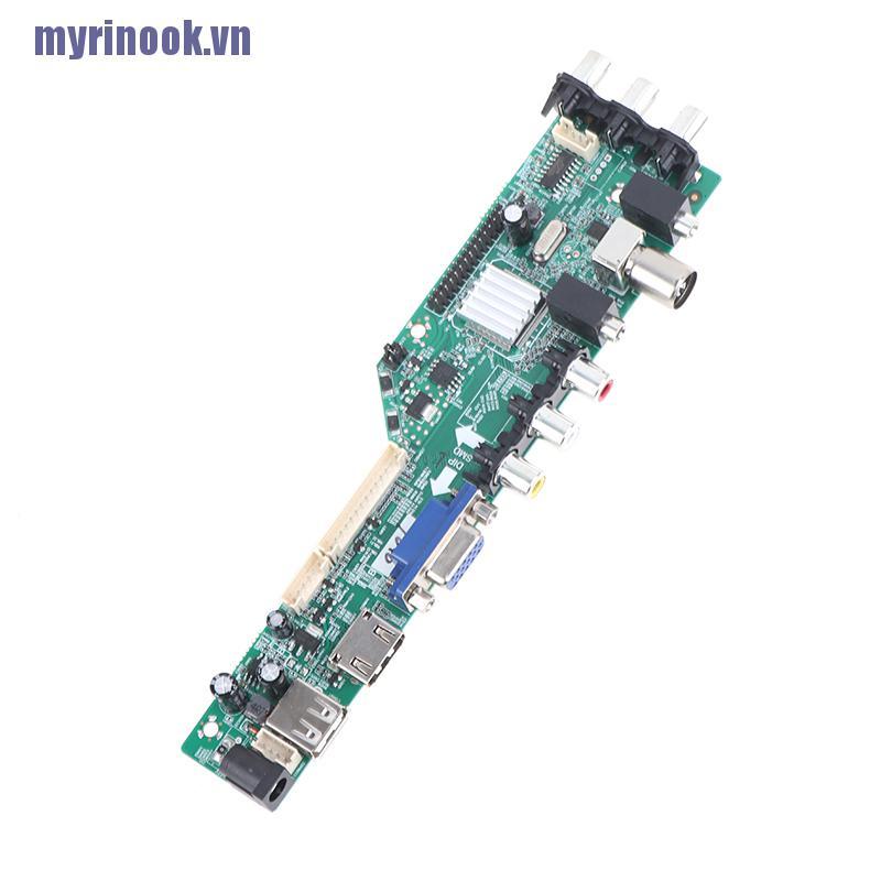 <rinook>New 3663 Digital TV Signal DVB-T2/T/C Universal LCD TV Controller Driver Board