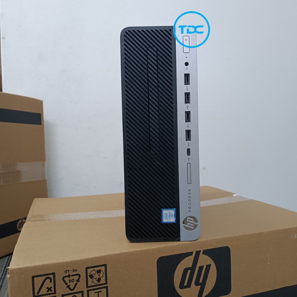 Máy Tính Đồng Bộ HP PRODESK 600G3 Core i3 6100 Ram 8GB SSD 240GB + USB Wifi, Bàn Di Chuột  Bảo Hành 12 Tháng