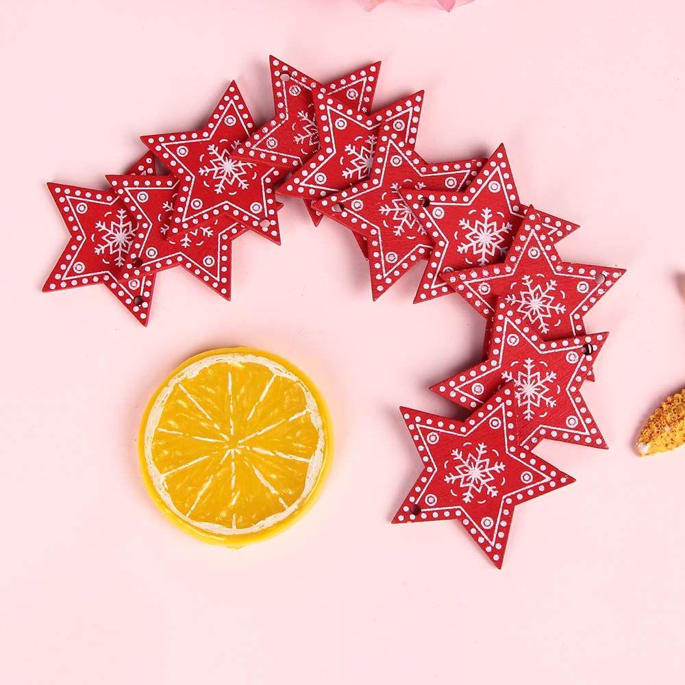 Set 10 Phụ Kiện Treo Trang Trí Cây Thông Noel