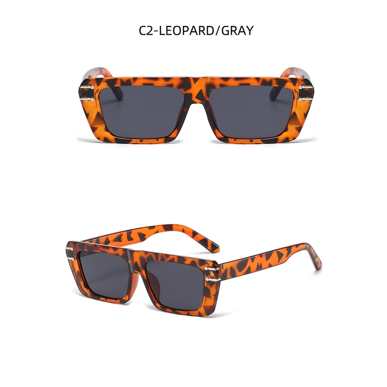 Kính Mát Gọng Vuông Phong Cách Retro Thời Trang 2022