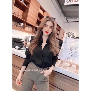 N.T BIGSIZE áo sơ mi lemin xốp