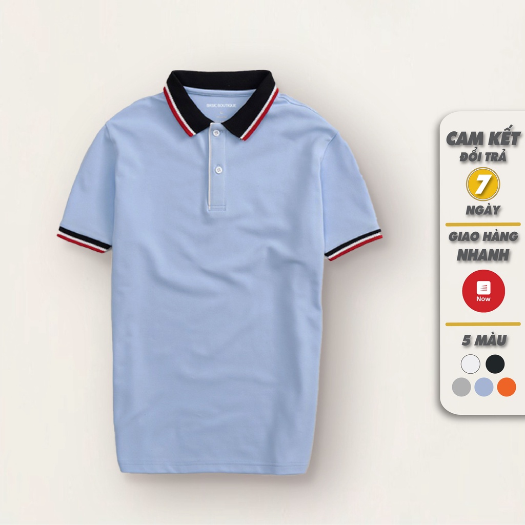 Áo  Polo Nam, Áo Phông Polo Xuất Xin Chuẩn Form Trẻ Trung Thanh Lịch - Basic Boutique | BigBuy360 - bigbuy360.vn