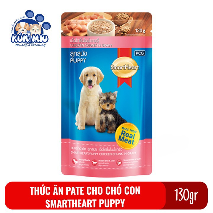 PATE CHO CHÓ CON SMARTHEART 130gr