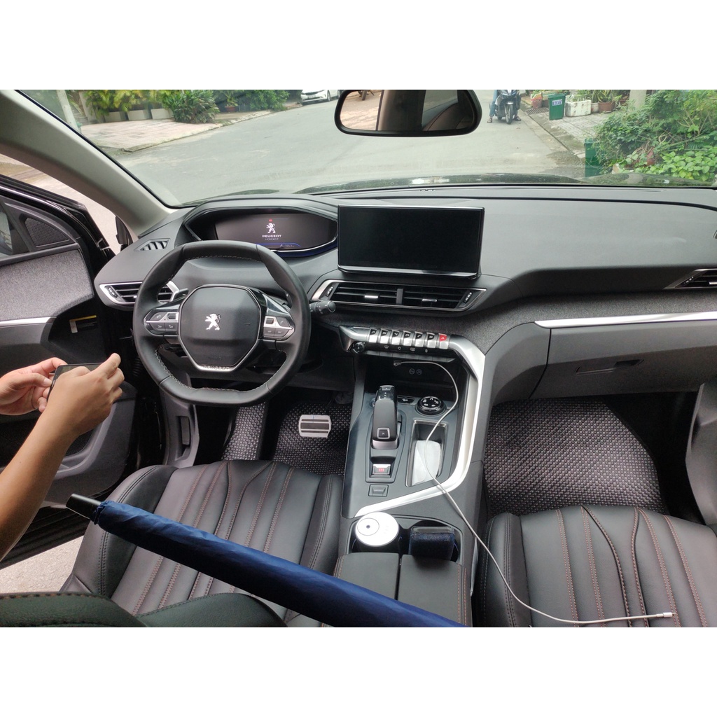 Thảm Lót Sàn Ô Tô KATA Cao Cấp Cho Xe Peugeot 3008  - Không mùi, Không ẩm mốc, Dễ dàng vệ sinh