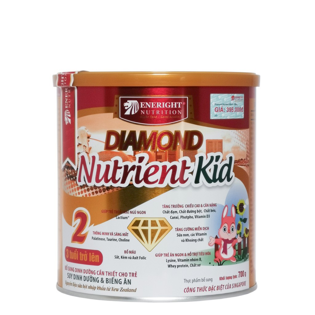 Sữa bột Diamond Nutrient Kid 1,2 700g _Subaby